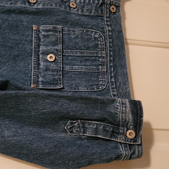 Bill Blass vintage denim jacket size Large PL new condition - Picture 2 of 5